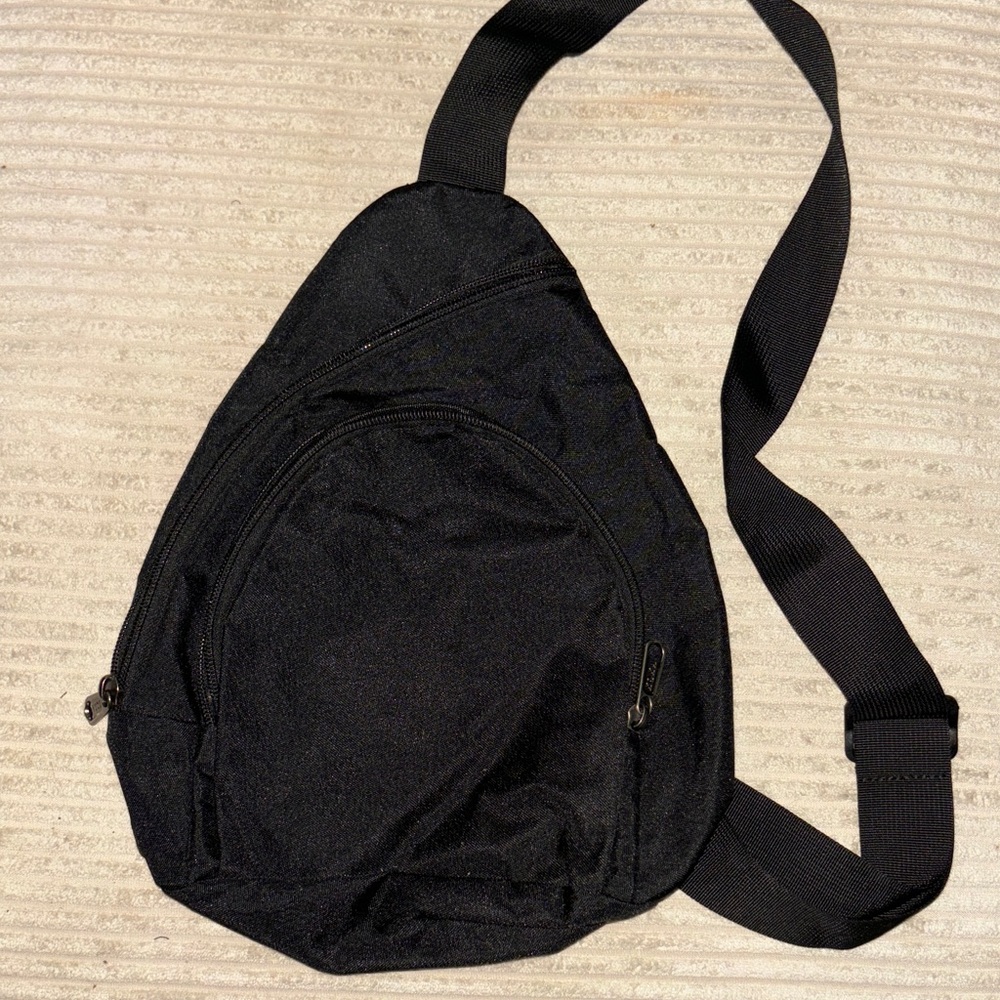 Stylish Black Crossbody Bag